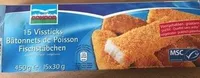 15 Vissticks Bâtonnets de Poisson Fischstäbchen