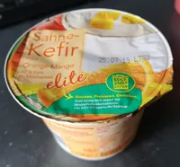 Sahne-Kefir mild, Orange-Mango