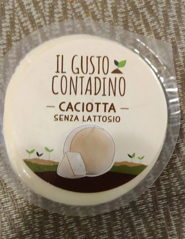 Formaggio Caciotta senza lattosio