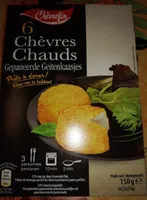Chèvrefin 6 Chèvres Chauds 150g