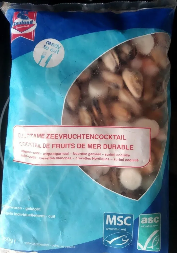 Cocktail de fruits de mer