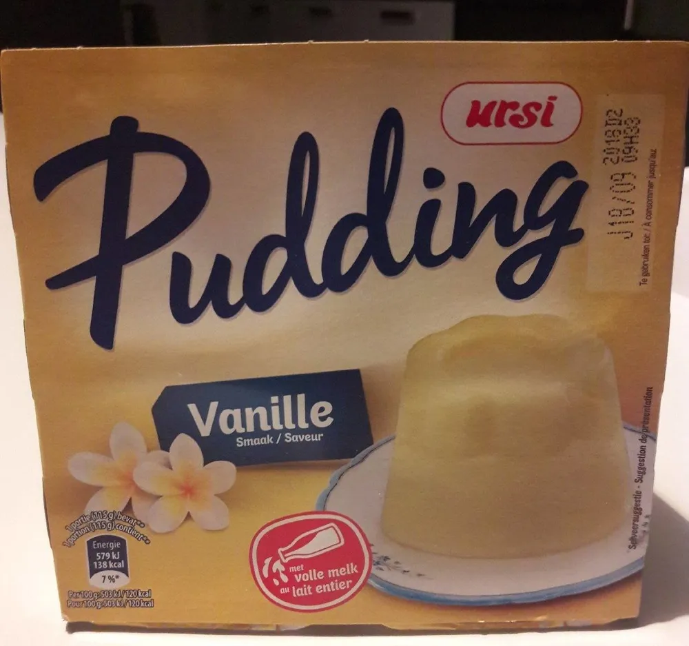 Pudding vanille