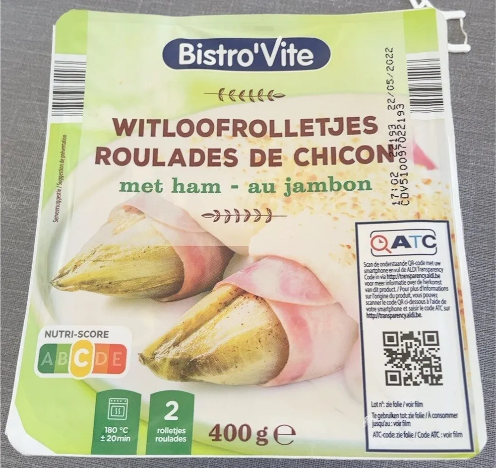Roulades de chicon