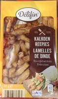 Lamelles poulet précuites Aldi Delifin