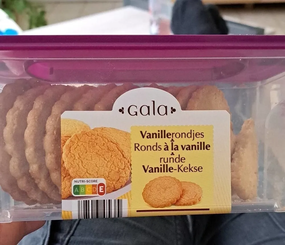 Rond à la vanille