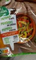 Poivrons en lanières