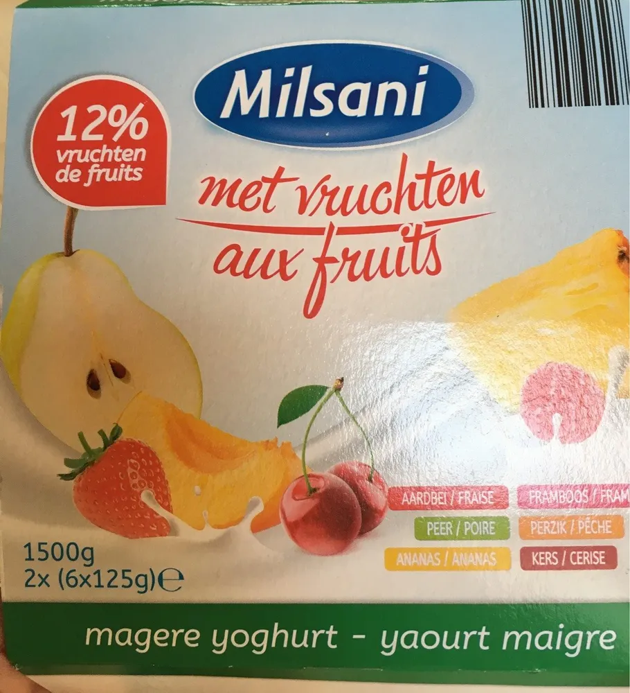Yaourt maigre aux fruits
