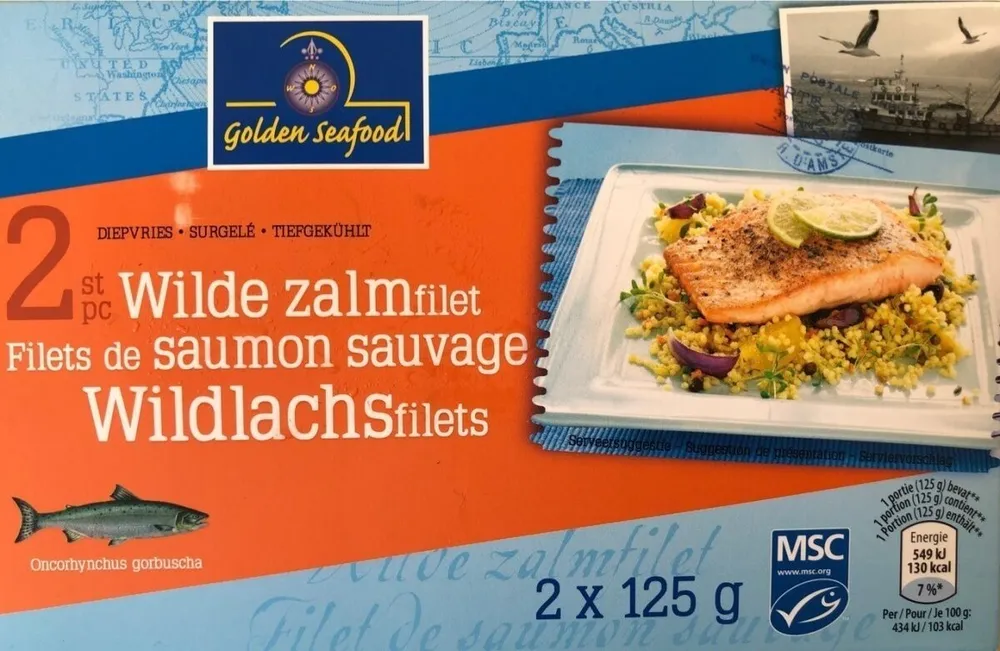 Wilde zalmfilet