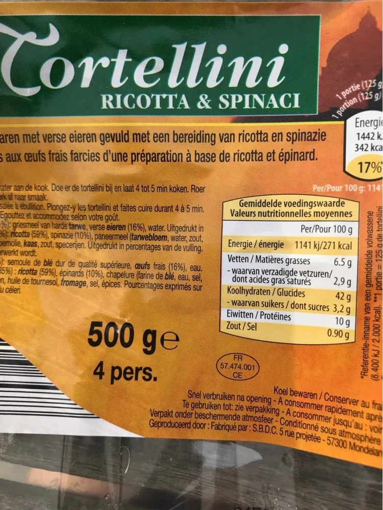 Cappelletti prosciutto crudo
