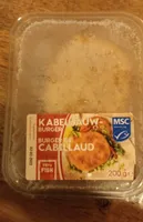 Burger de cabillaud
