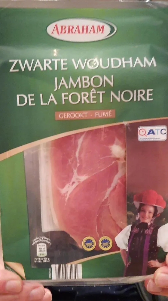 Jambon de la forêt noire fumé