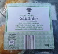 Muffins crumble aux pommes