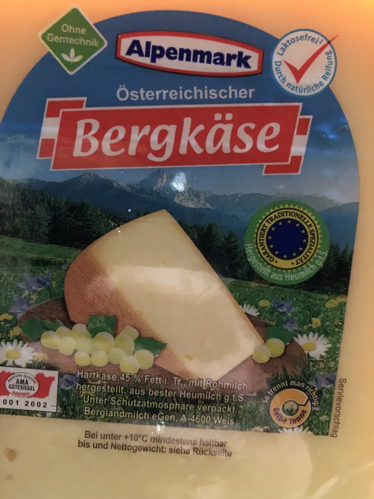 Österreichischer Bergkäse