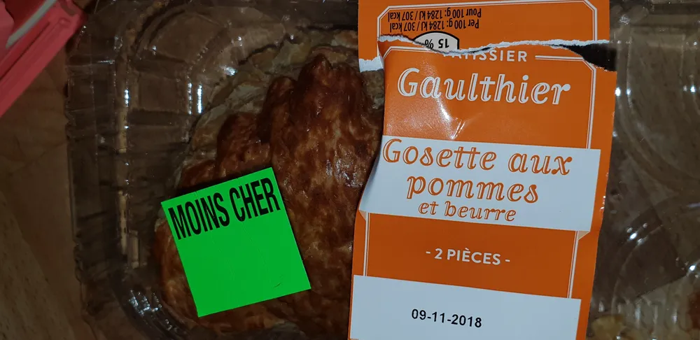 Gosette aux pommes
