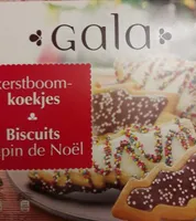 Biscuits sapins de Noël