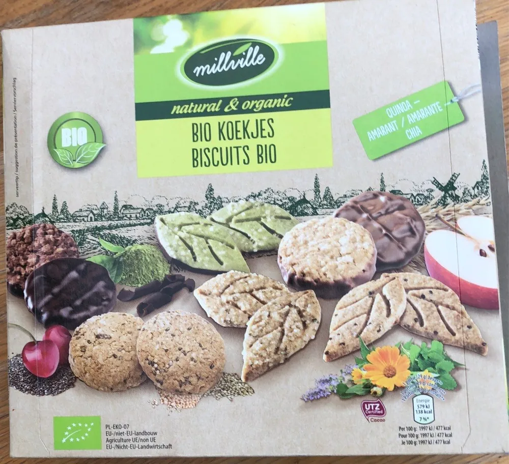 Biscuits bio