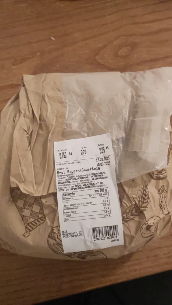 Brot Bauern/Sauerteig