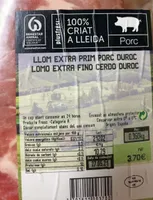 Llom extra prim porc duroc