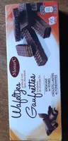 Gaufrettes enrobées de chocolat fin