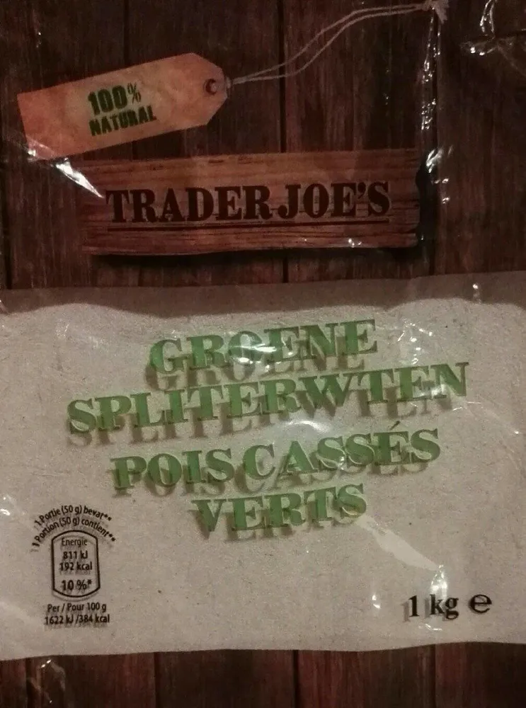 Pois cassés verts