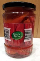 Poivrons rouges grillés aigre-doux
