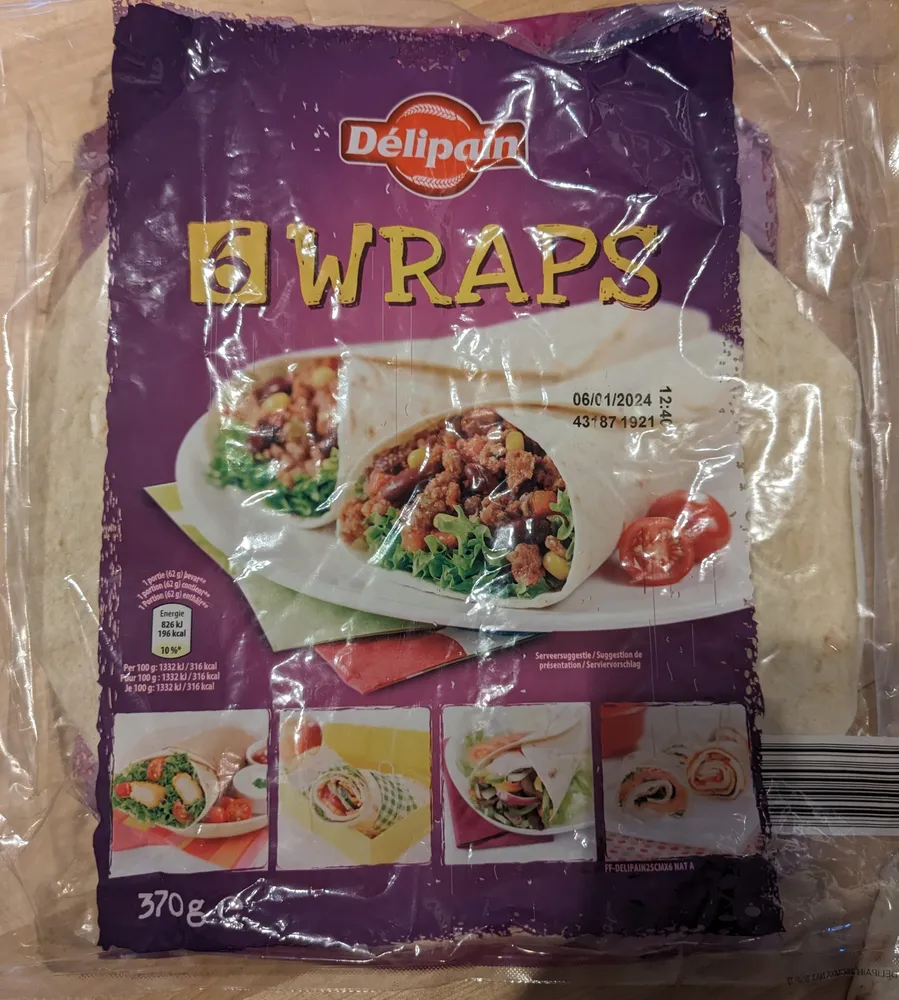 6 WRAPS