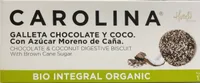 Galleta bio chocolate y coco