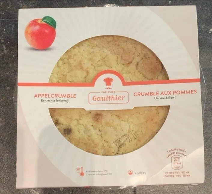 Crumble aux Pommes