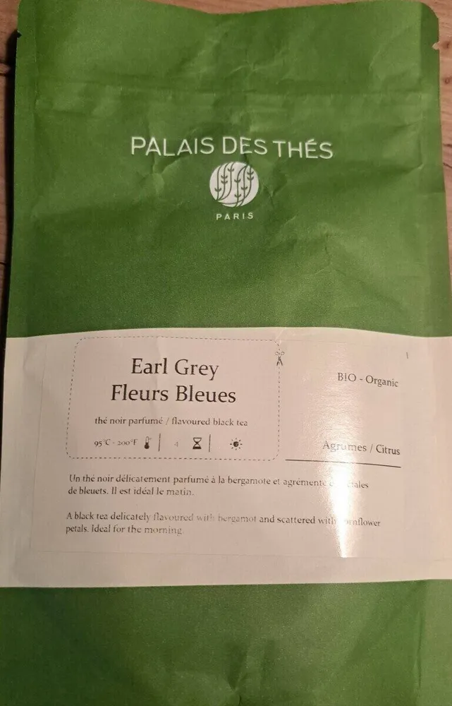 Earl Grey fleurs bleues