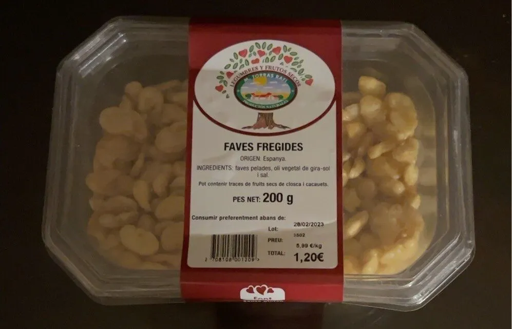 Habas fritas
