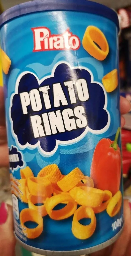 Potato rings paprika