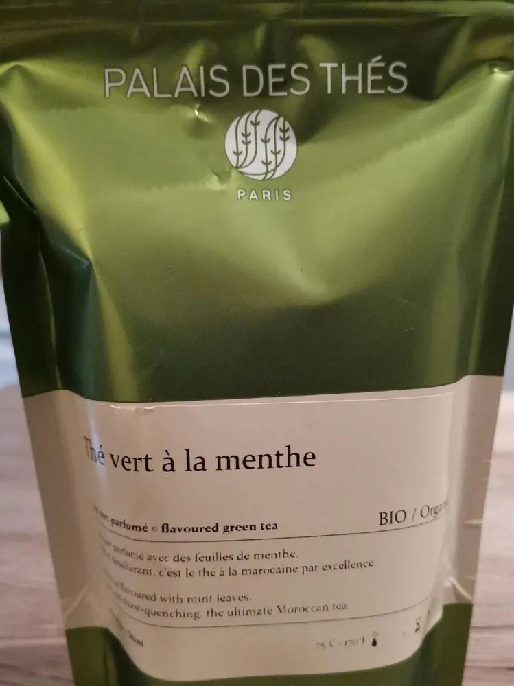 Thé vert à la menthe