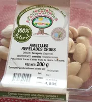 Almendra cruda repelada