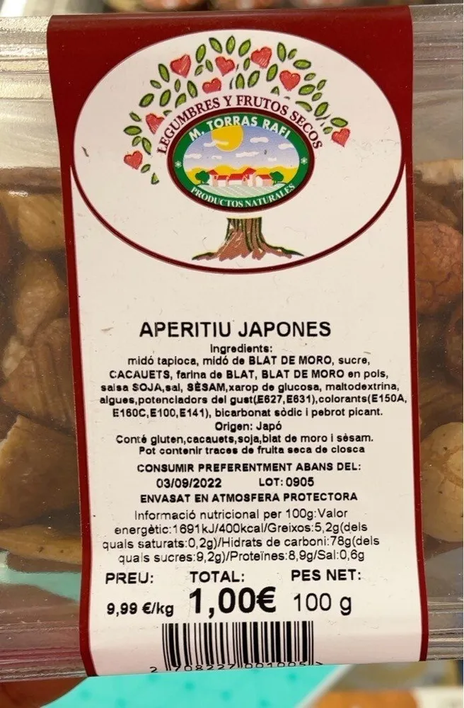 Aperitivo japonés