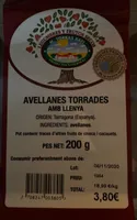 Avellanes torrades amb llenya