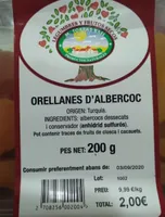 Orellanes d'albercoc