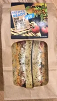 Club Sandwich Vegetarisch Mediterran