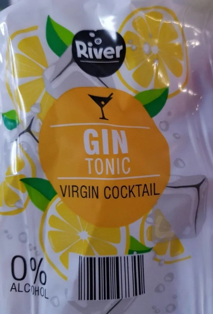 Gin tonic virgin cocktail