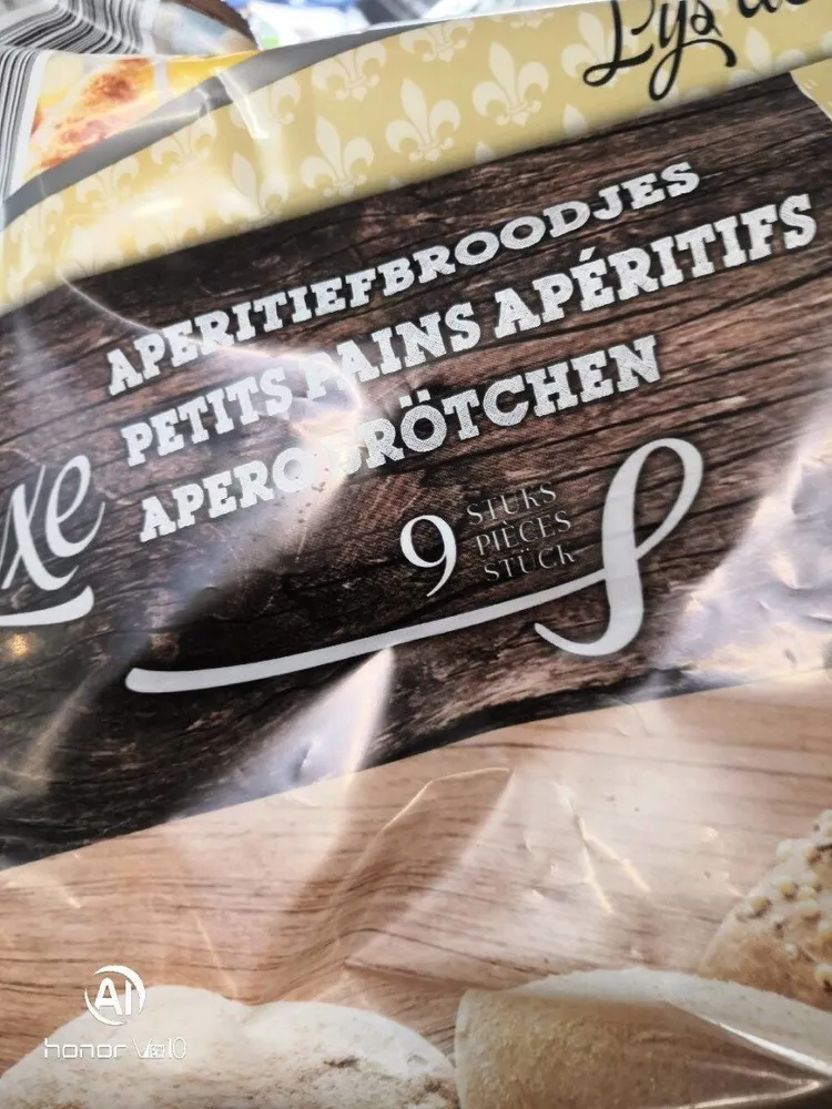 Petits pain apéritifs