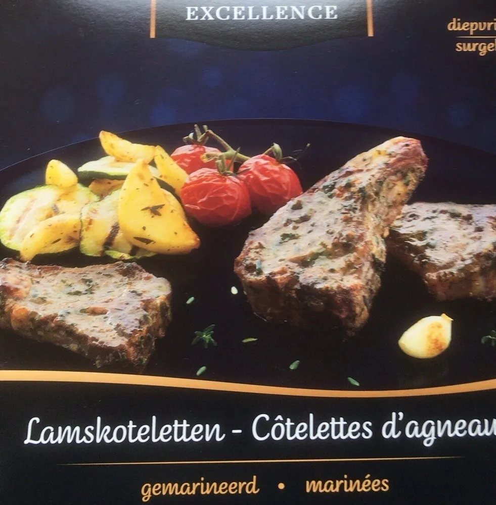 Cotelettes d’agneau marinées