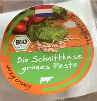 Bio Schnittkäse grünes Pesto