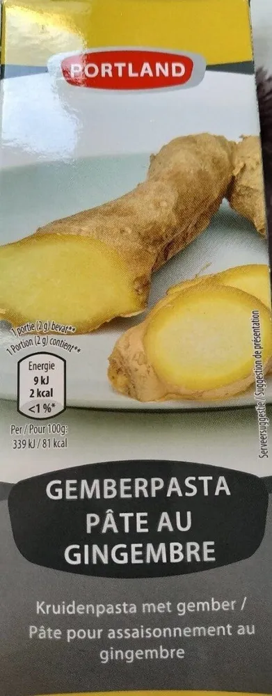 Pâte au gingembre