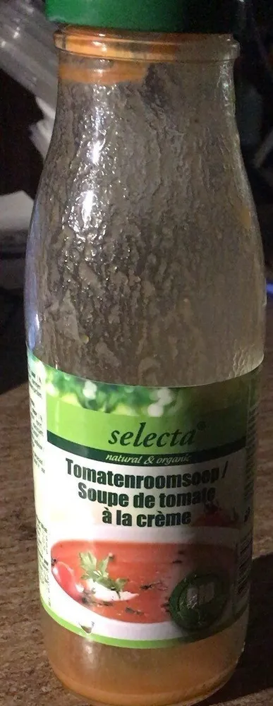 Soupe de tomates à la crême