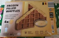 Gauffres crème pâtissière