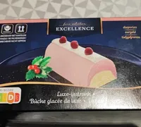 Bûche glacée de luxe