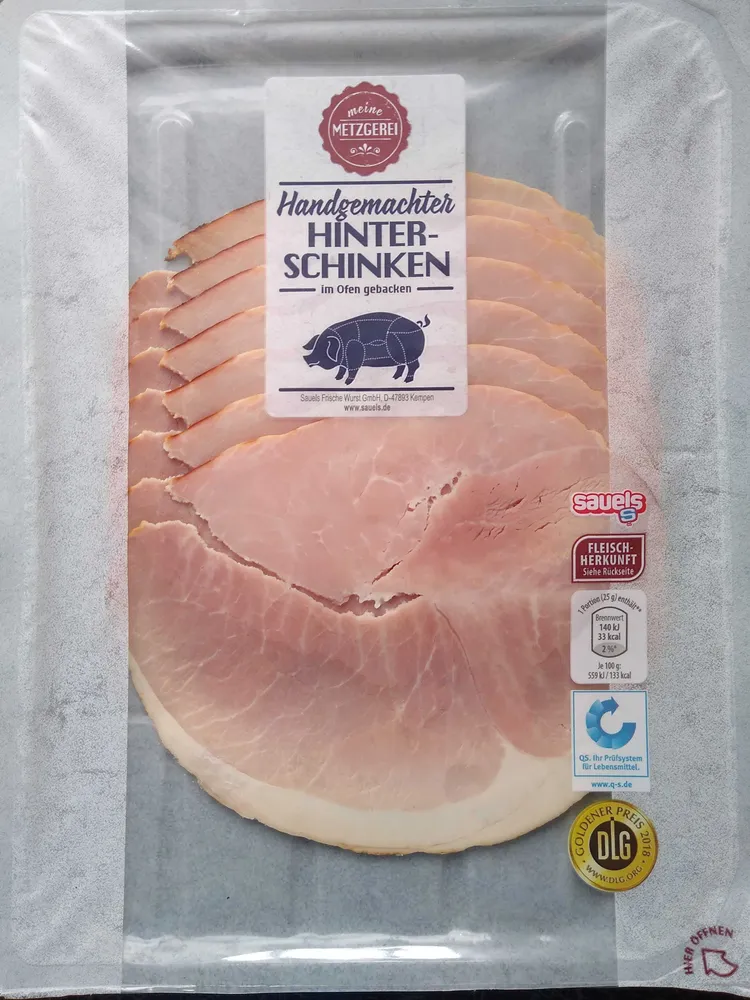 Handgemachter Hinterschinken