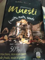 Premium Muesli - Fruits, noix, & graines