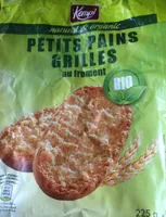 Petits Pains Grillés au froment