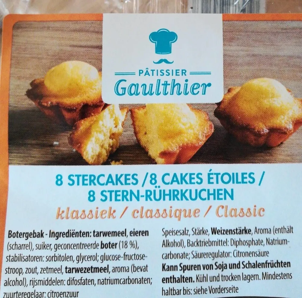 Cakes étoiles