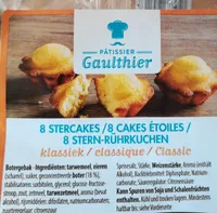Cakes étoiles